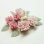 Photo2: Clay Art Bead set "Carnation"pink color (2)